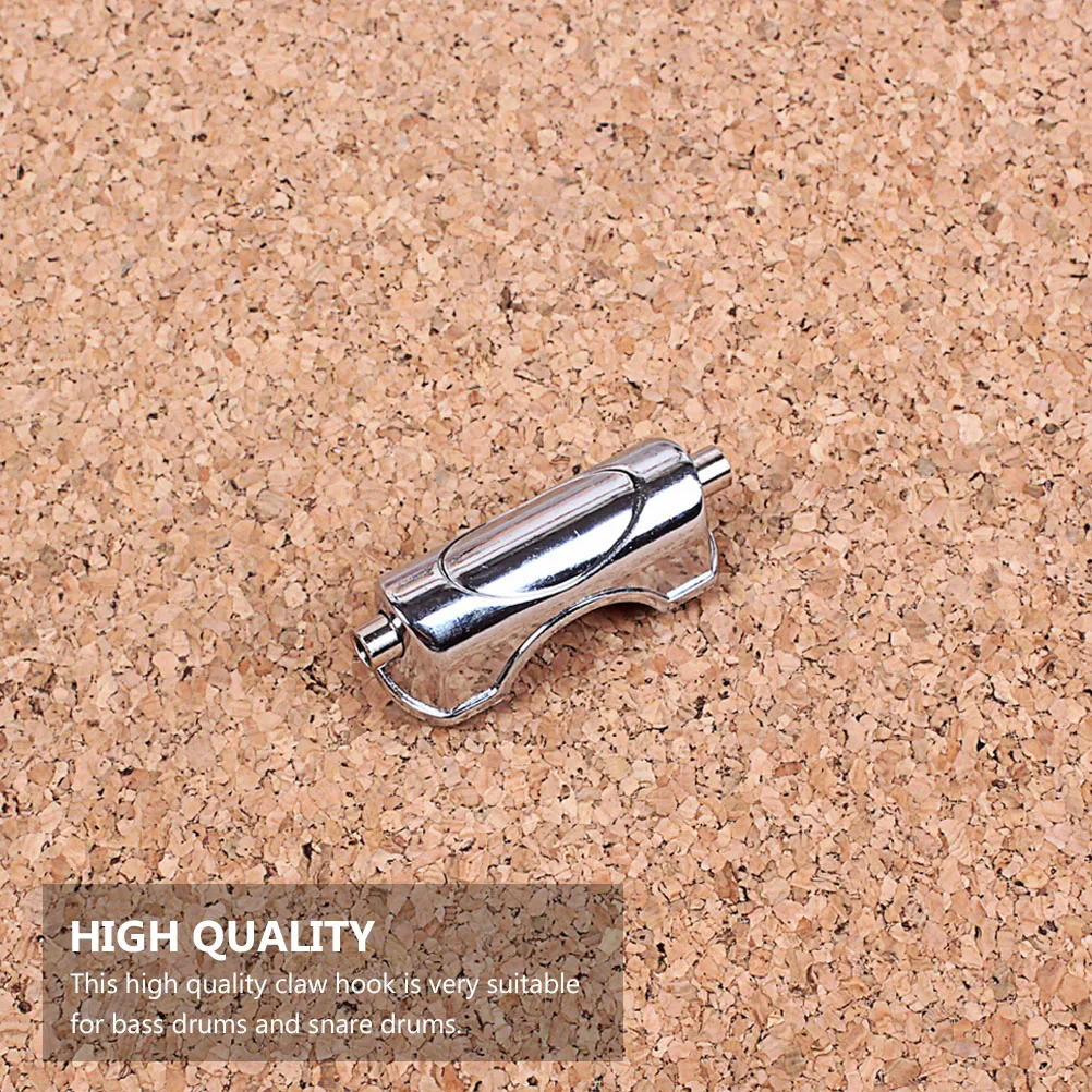 

1pcs Hook For Snare Bass Double-End Lug Drum Oval Lug Double End Connector Durable Drum Set Parts Hardware Accessories