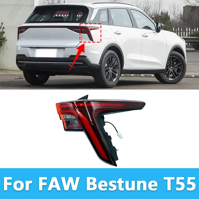 For FAW Bestune T55 Outer Tail Light Assembly Rear Bumper Outer Taillight