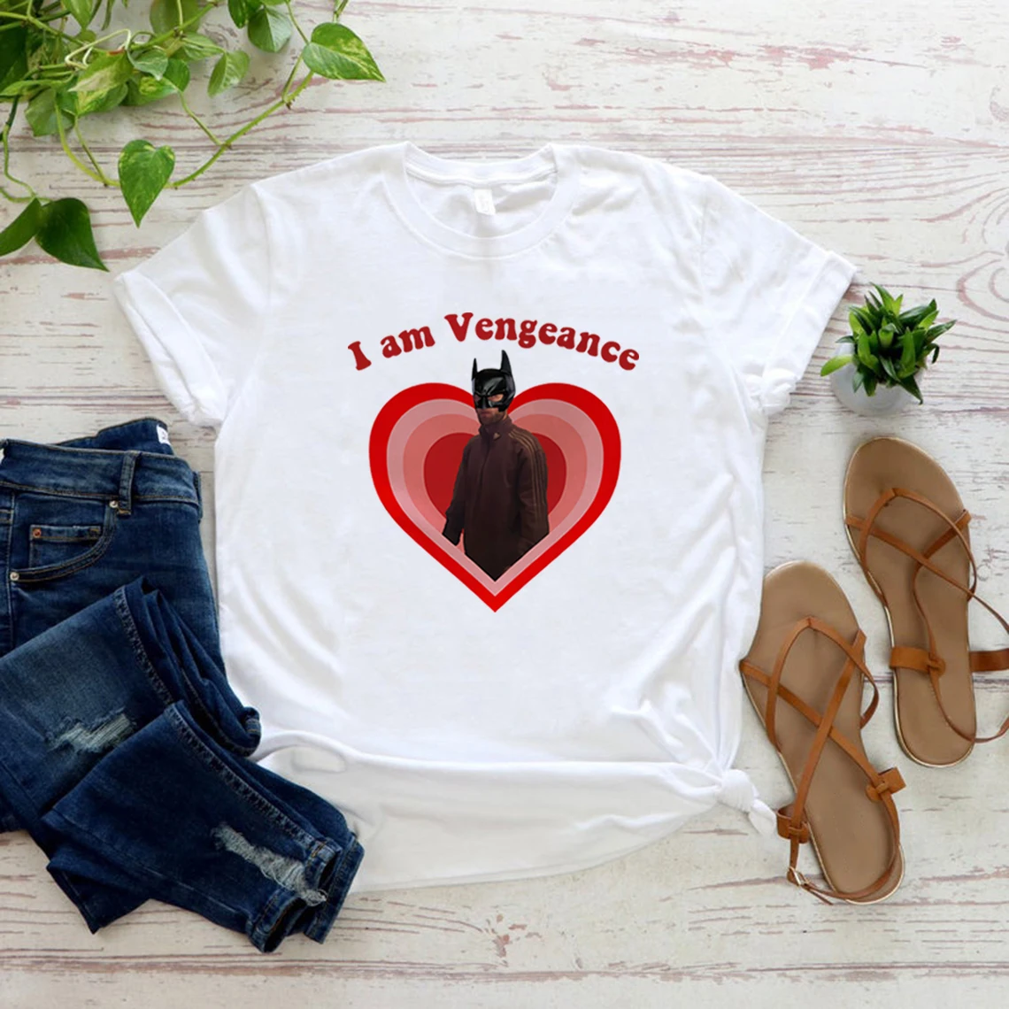 I Am Vengeance T-shirt Robert Pattinson T Shirt Unmasked The Truth T-Shirt 2022 New Superhero Tee Unisex T-shirts Y2k Tops