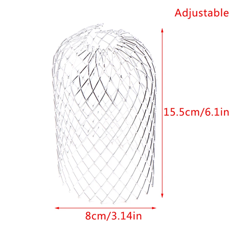 Filtros de protección de canalones de techo, filtro de aluminio, colador para detener el drenaje, cubierta de red, herramientas de protección para exteriores