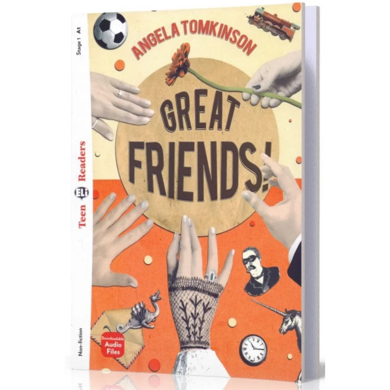 

ELI Teen Readers English A1 Великие друзья Angela Tomkinson Издательство ЭЛИ 9788853631879 Книга