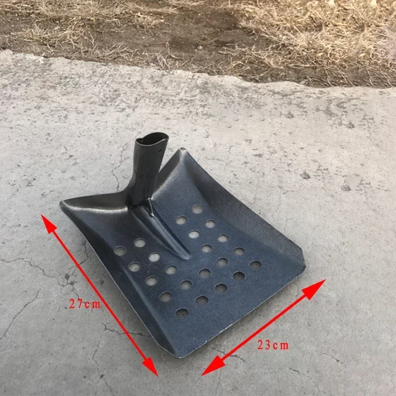 JWQFBC Cuchara para Alcantarillado, Herramienta para Tanque Séptico, de Agua de Hierro Resistente, Accesorios, Cuchara de Limpieza, de Cribado, 20cm con Agujero JWQFBC Cuchara para Alcantarillado, Herramienta para Tanque Séptico, de Agua de Hierro Resistente, Accesorios, Cuchara de Limpieza, de Cribado, 20cm con Agujero
