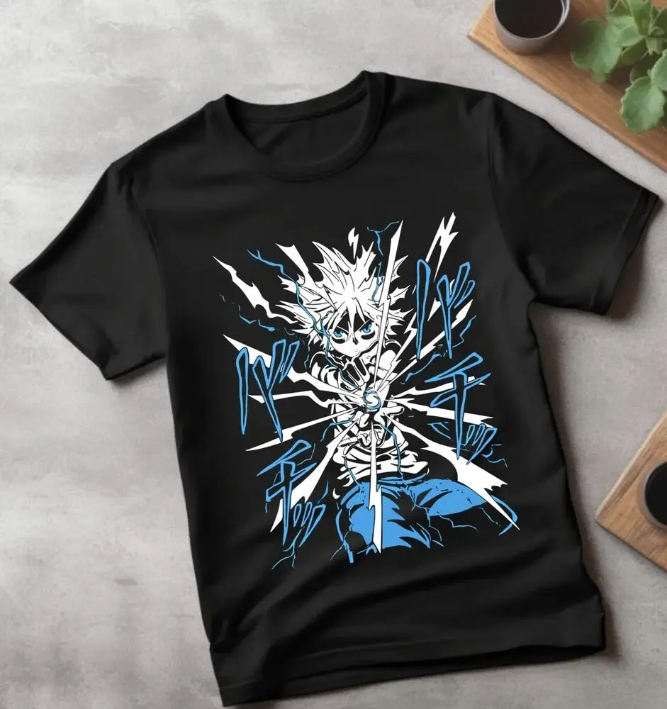 Gojo Satoru T-Shirt Megumi Itadori Yuji Jujutsu Kaisen Sukuna Anime Tee All Size