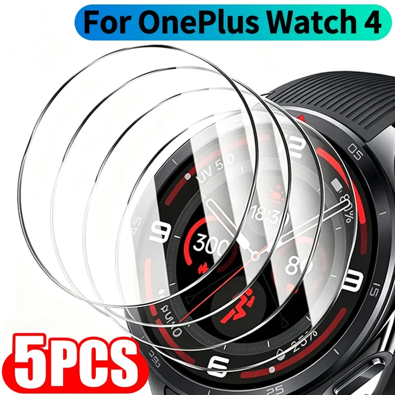 1/5Pcs Hydrogel Self Healing Screen Protector for OnePlus Watch 4 Bubble Free Installation Anti Scratch HD Ultra Smartwatch Film