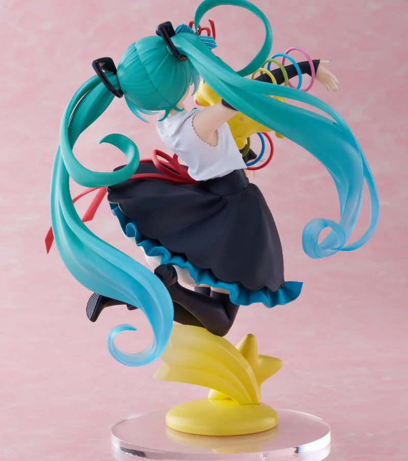 Figurine originale AMP VOCALOID Hatsune Miku & Pony, modèle de loisirs, ornements de bureau à collectionner