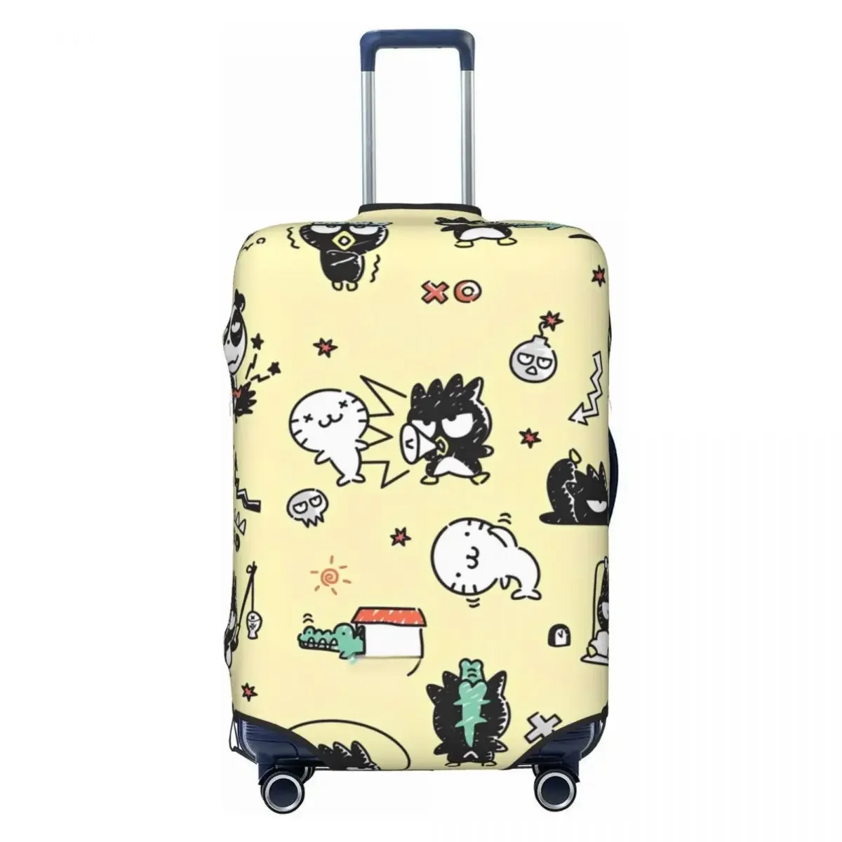 

BADTZ-MARU Cute Anime Suitcase Cover Flight Fun Luggage Case Travel Protector Back To School Gift