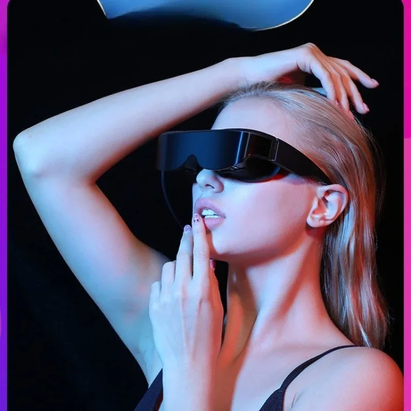 3D intelligent high definition micro display video head-mounted glasses myopia portable virtual screen eye protection
