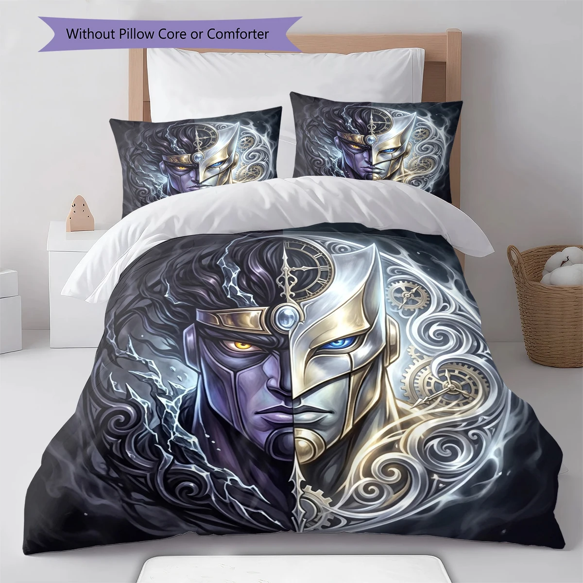 JoJos Bizarre Adventure Duvet Cover - Soft Cozy, Kids Bedding Gift, Extra Large  Multiple Sizes -HE97