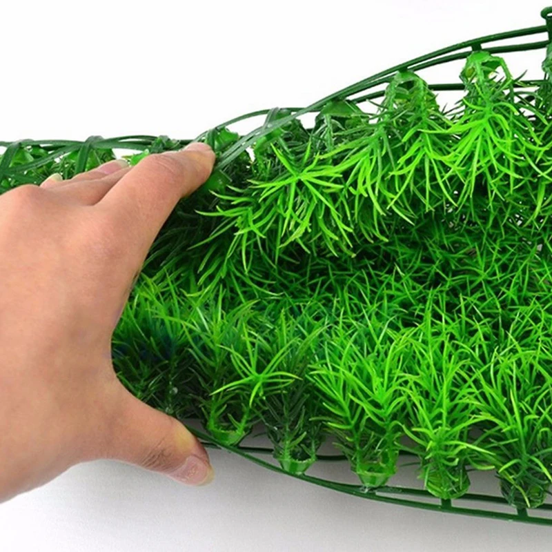 ABS Plastic Grass Simulation Lawn Fish Tank Decoration Environmental Protection Aquarium Decoration Aquarium Supplies