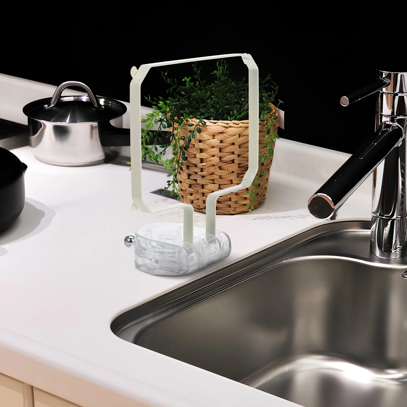 

Комплект сетчатых фильтров для кухонной раковины с мелкой ячейкой для пищевых отходов, с присоской, сменные