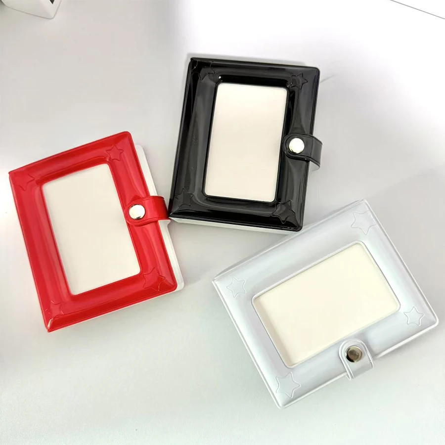 Photocard Holder Book, 3 Inch Mini Photo Card Binder 40 Pockets kpop photocard binder for Star Chasing Photo Collection