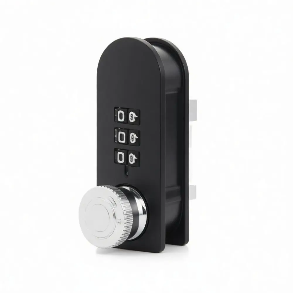 Keyless Zinc Alloy Codified Cam Lock For Closet Drawer Locker File Cabinet Mailbox Security Password Rotation Hardware