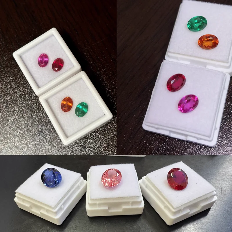 

Premium Gem Wholesale Red Pink Ruby Stone For Jewelry Accessories Necklace Ring Making And Collection Loose Gemstone Box Pack