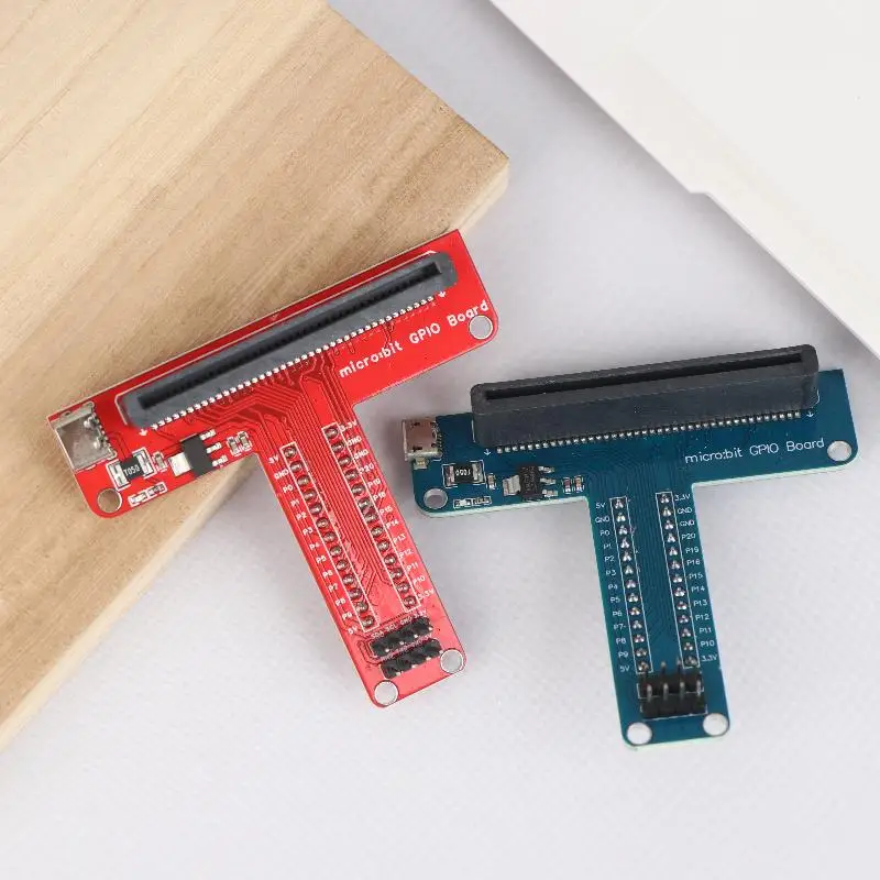 Microbit Development Board T-Type GPIO Expansion Board 3.3-5V Voltage Conversion Compatible Development Board Interface