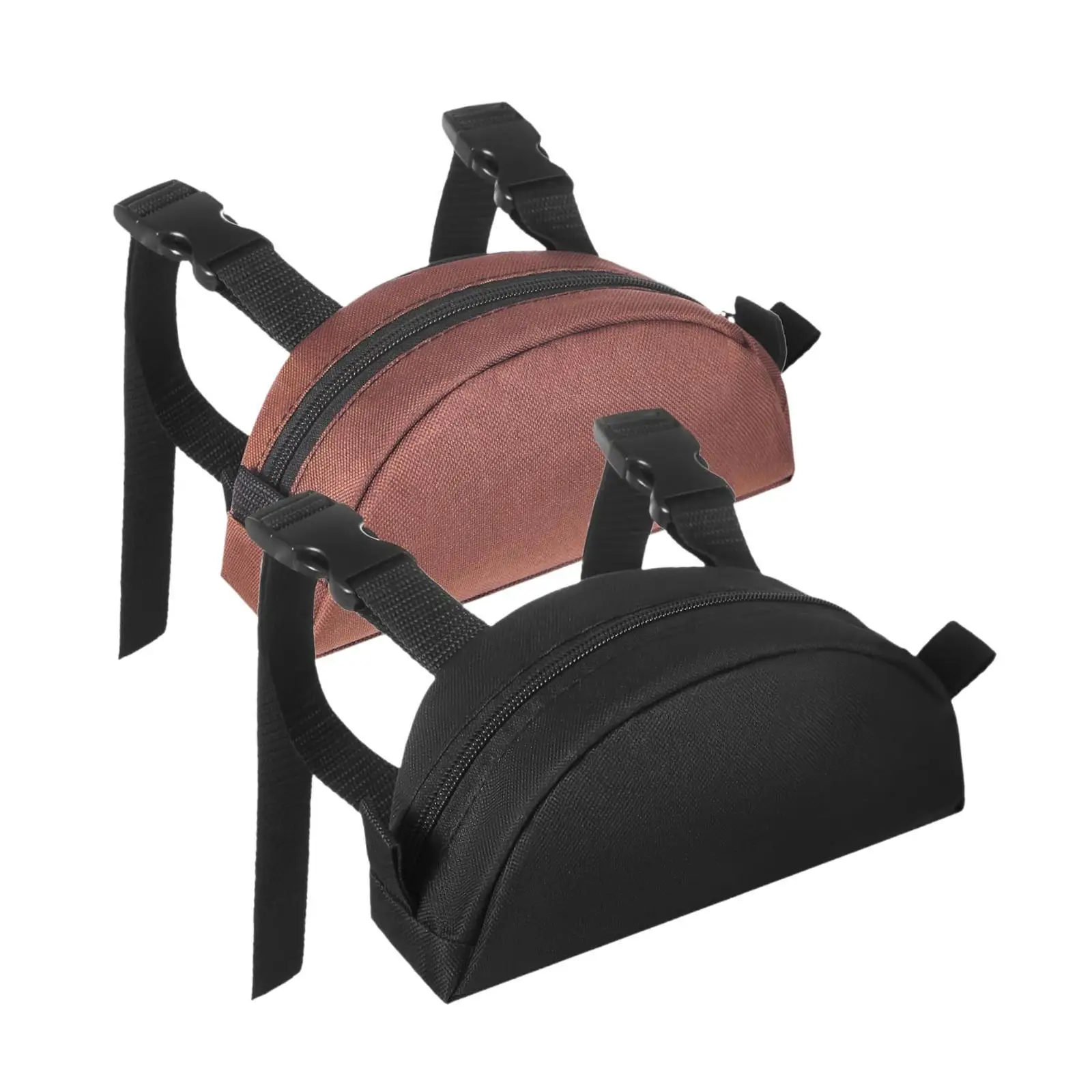 Horse Saddle Pouch with Zipper Closure Pommel Horn Bag for Trail Rides Equestrian Equipment Oxford Cloth Storage Tote