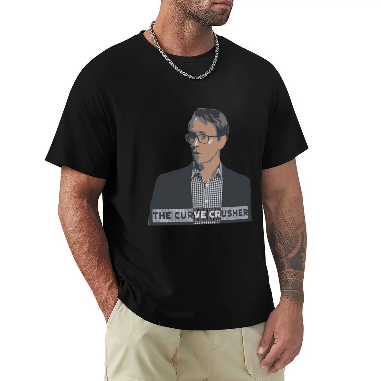 Dr Ashley Bloomfield The Curve Crusher shirt merchandise T-Shirt Plus Size Quick Dry Sports Tee