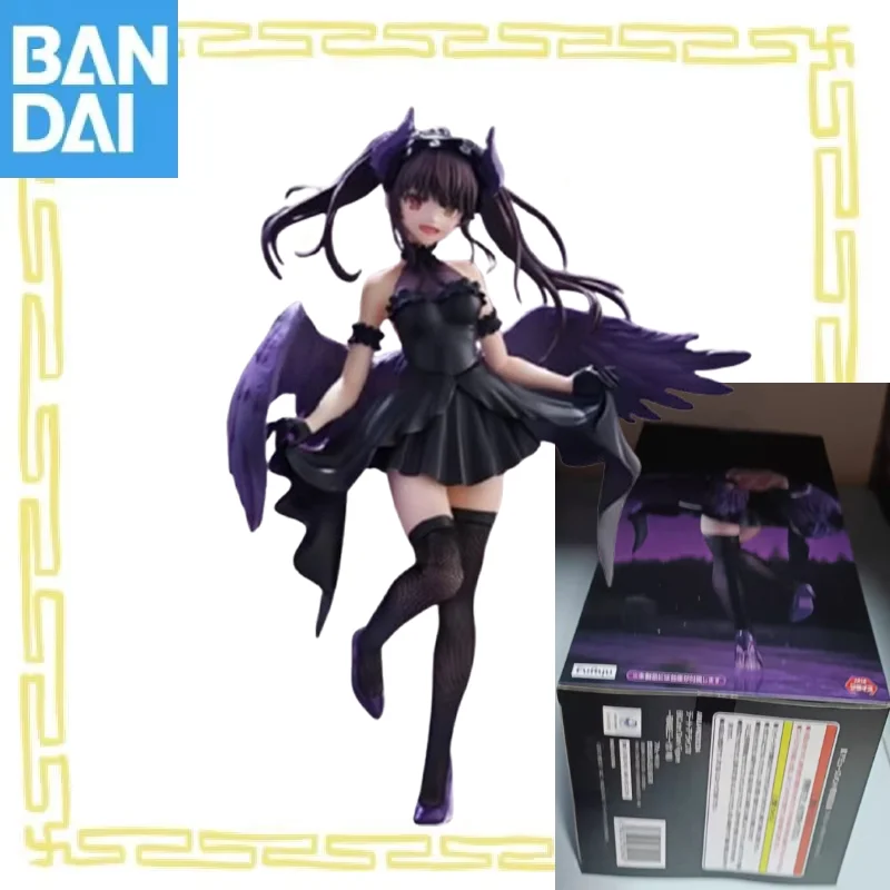 

in stock Genuine FuRyu Date A Live Nightmare Tokisaki Kurumi BiCute Dark PVC Figure Model Collector toy gift desktop ornament