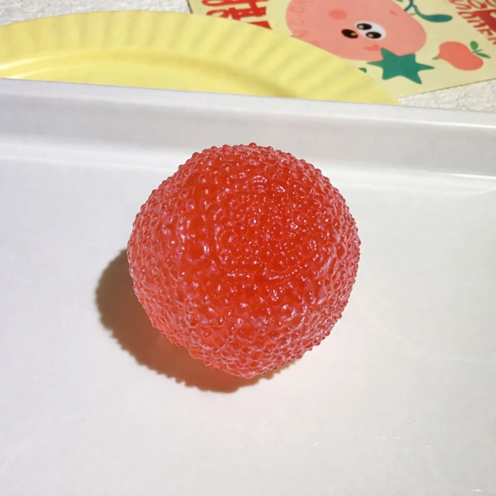 

1 шт. Разноцветный неотскакивающий мяч-пищалка, мягкая резиновая сенсорная игрушка для снятия стресса, мяч для сжимания, для детских праздников