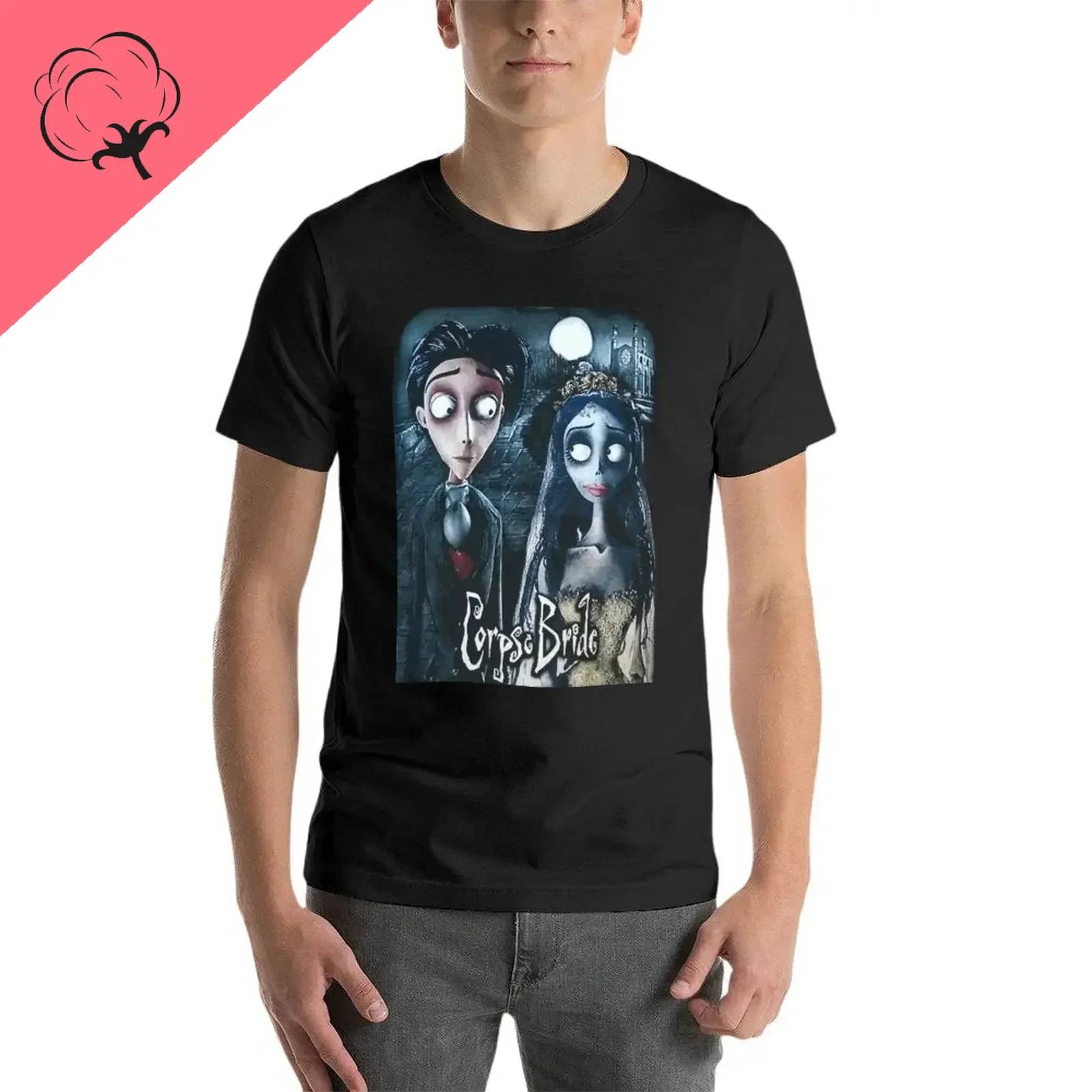 Camiseta Noiva Cadáver: A Tendência de Moda com Toque de Horror e Estilo