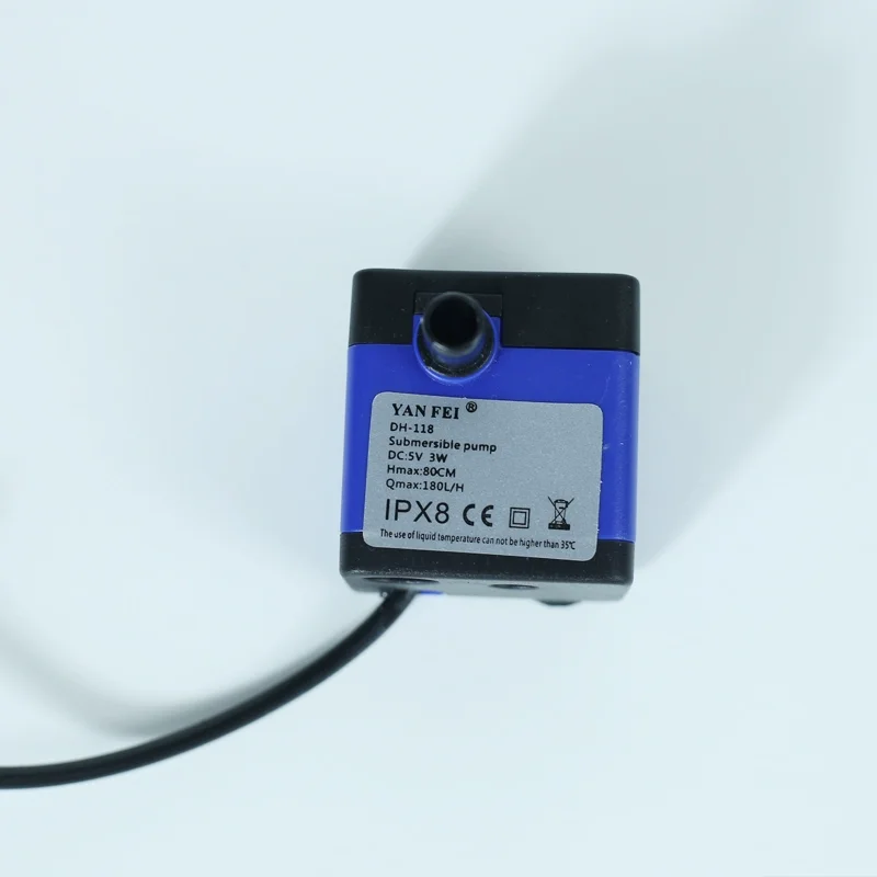 DH-118 ペットウォーターディスペンサー用USBウォーターポンプ DC5V 3W 