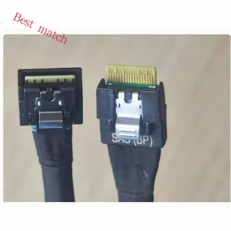 For Lenovo server data cable SlimSAS SFF-8654 to LP SlimSAS 4i