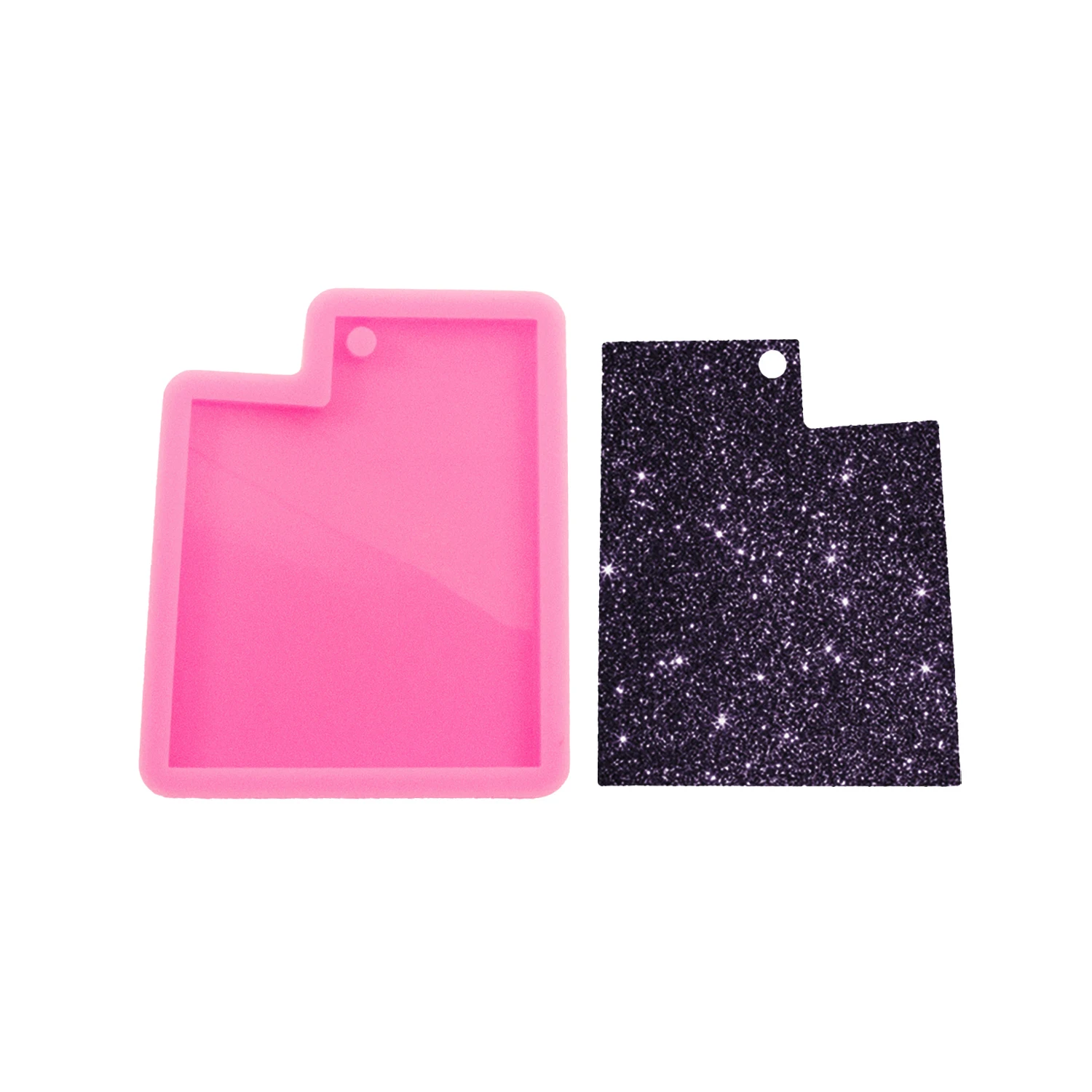 USA Map Silicone Mold Mini United States Shape for Epoxy Resin DIY Keychain Earring Pendant Charm Casting Mold