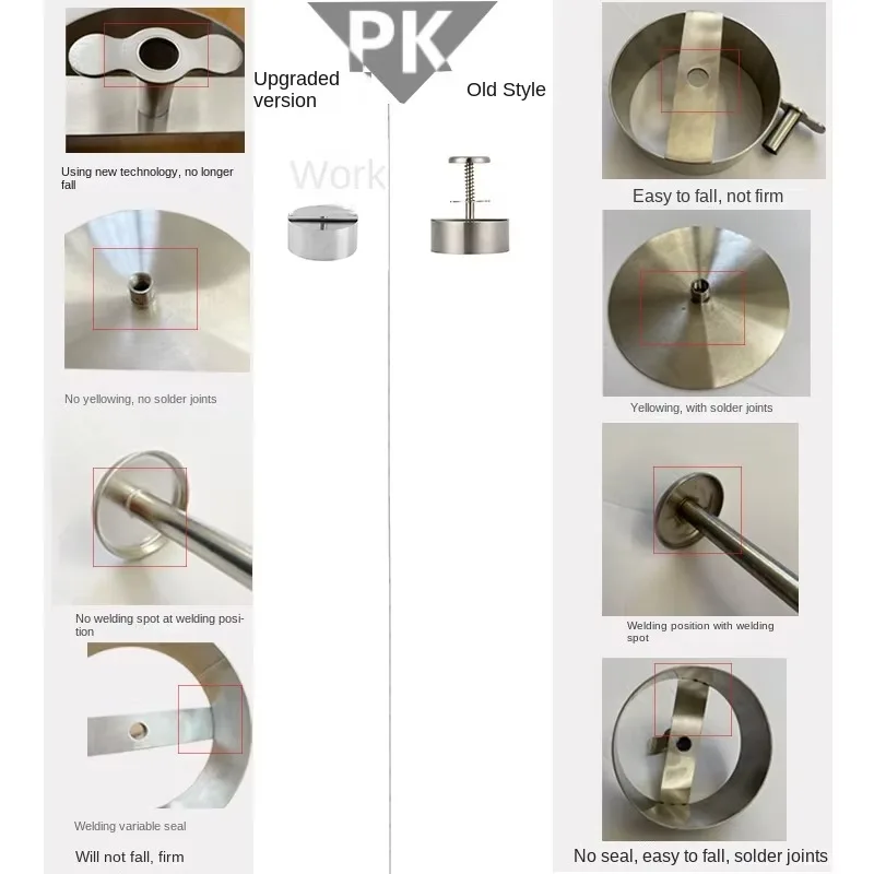 80Mm 304 Stainless Steel Hand Meat Press Burger and Cake Mould Onigiri Mould - Durable Metal Tools