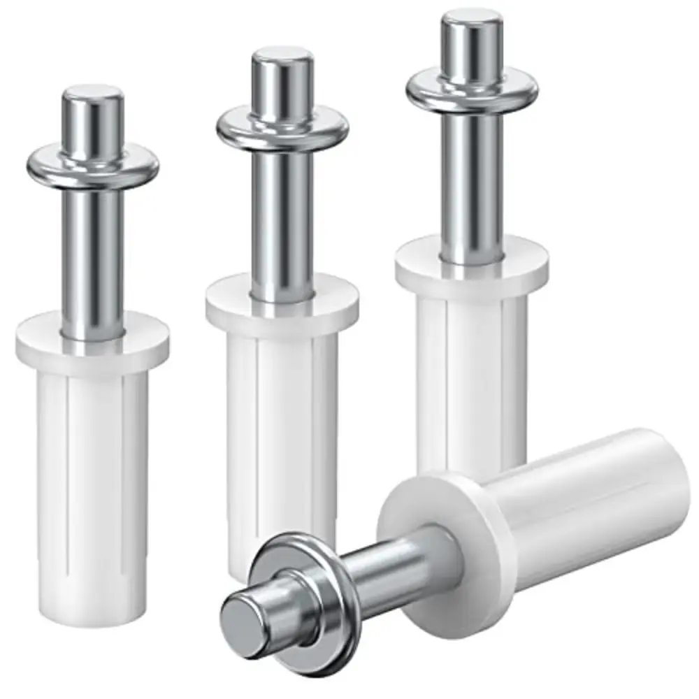 

16PCS Bifold Door Top Pivot Safe To Install Durable Bifold Door Hardware Stainless Steel Easy To Adjust Double Door Pivot Hinge