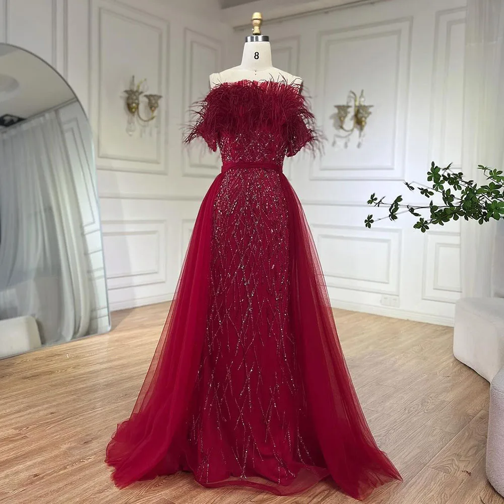 Evening Dress Superbalist: The Ultimate Guide to Choosing the Serene Hill  Dubai Beaded Blue Mermaid Gown