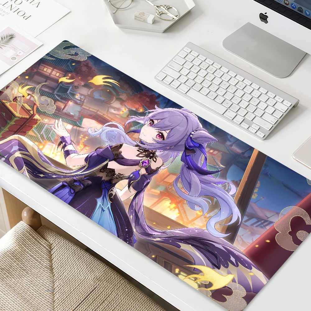Mouse Game Pad G-Genshin MousePad Playing Non-slip YO Lockedge Role Office Student Gaming Thickened Large Writing Pad Cushion