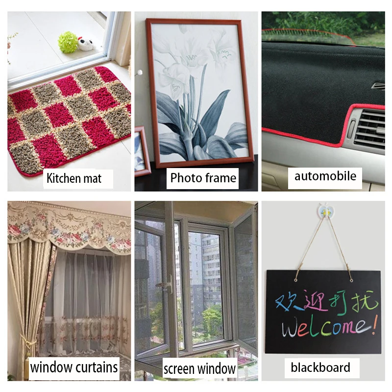 Strong Fixation Grid Bucky Self Adhesive Hook and Loop Fastener Tape Nylon Sticker Adhesive For DIY Accessories