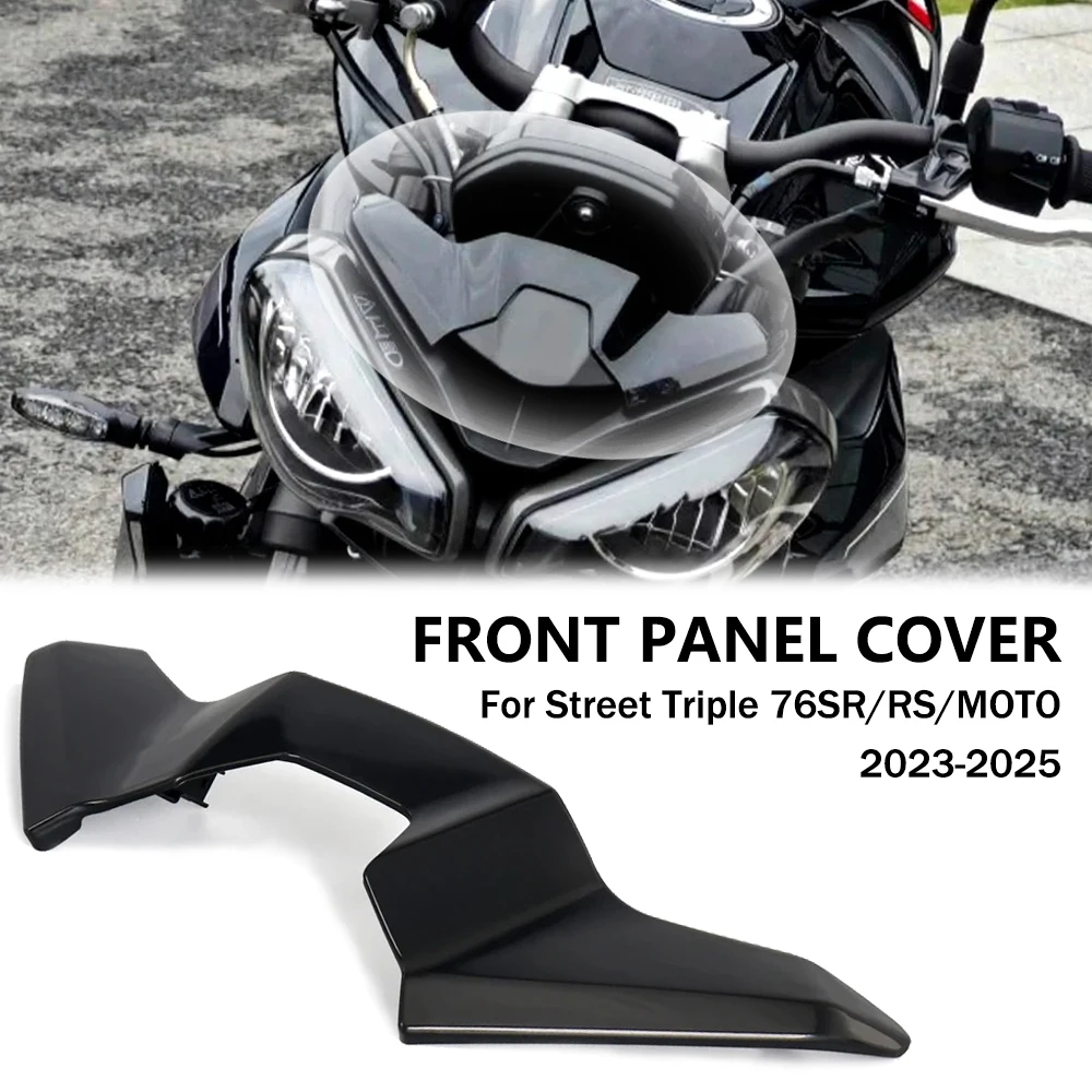 

Motorcycle Mini Screen Windshield Decorative Panel For Street Triple 765RS MOTO 765R 765 RS R 2023-2025 Mini Front Windscreen
