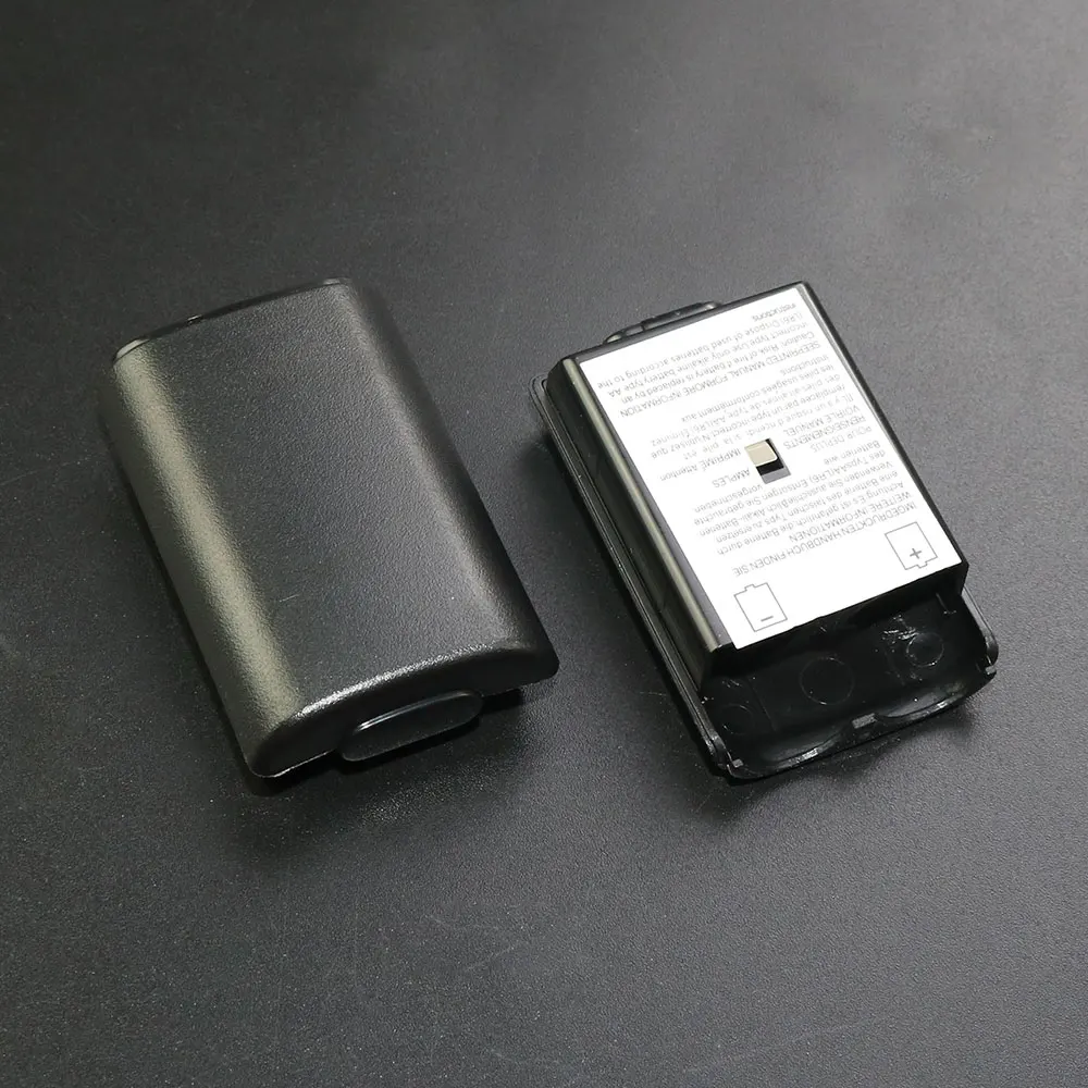 2pcs AA Battery Back Cover For Xbox 360 Wireless Controller Battery Case Cover For Xbox360 Gamepad Joystick Game Accessory