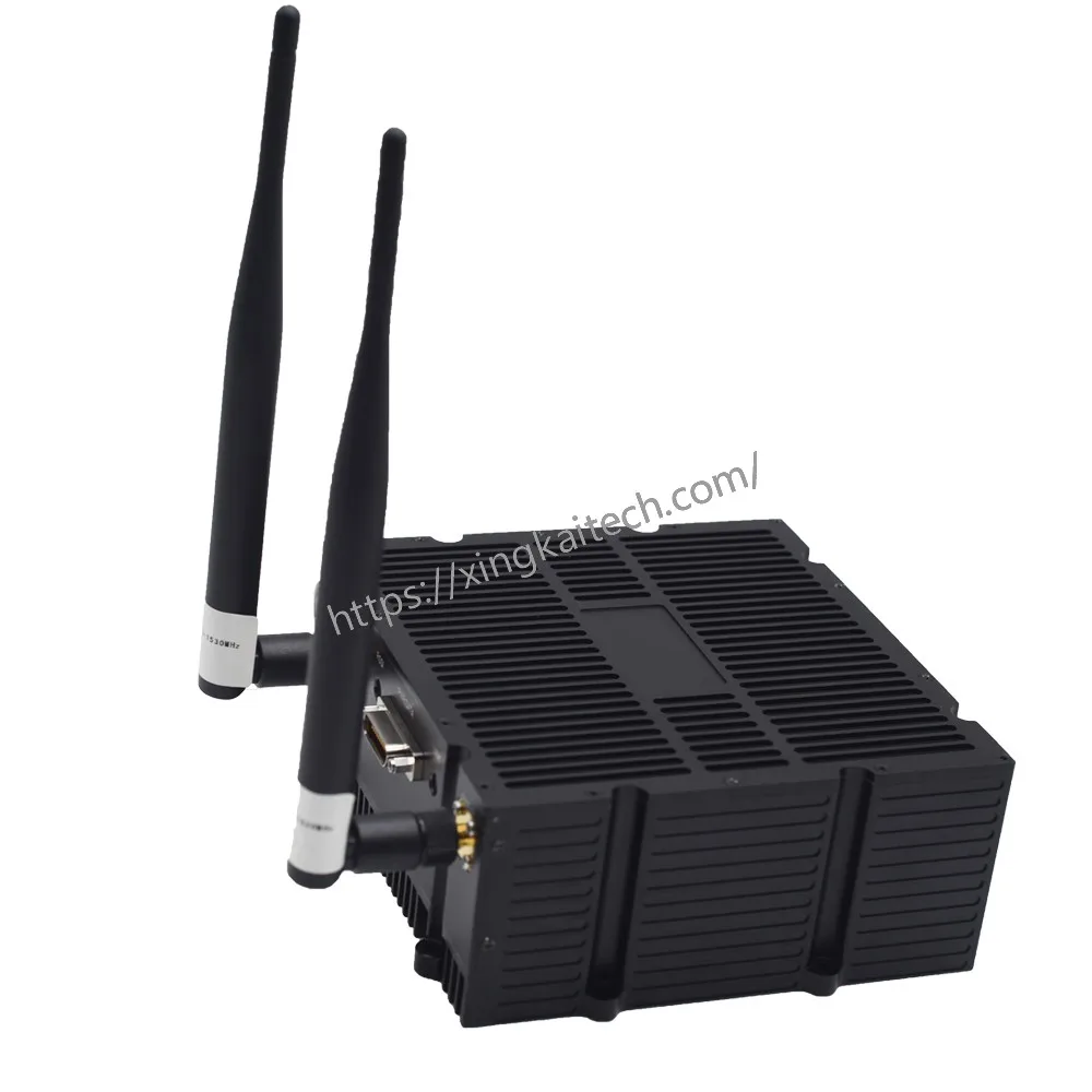 SDR Mesh Radio Manet IP Mesh Communication Transceiver Module Mesh Network Fhss Hopping Frequency for Drone Emergency Response