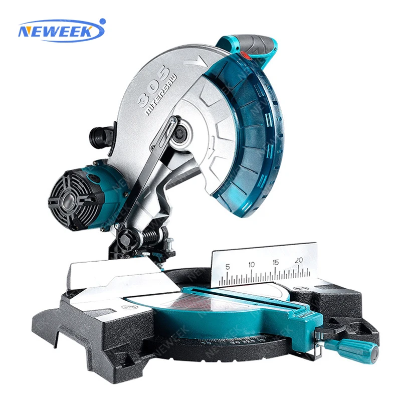 NEWEEK industrial portable 12 inch 45 degree metal cutting miter saw machine aluminum wood cut off 