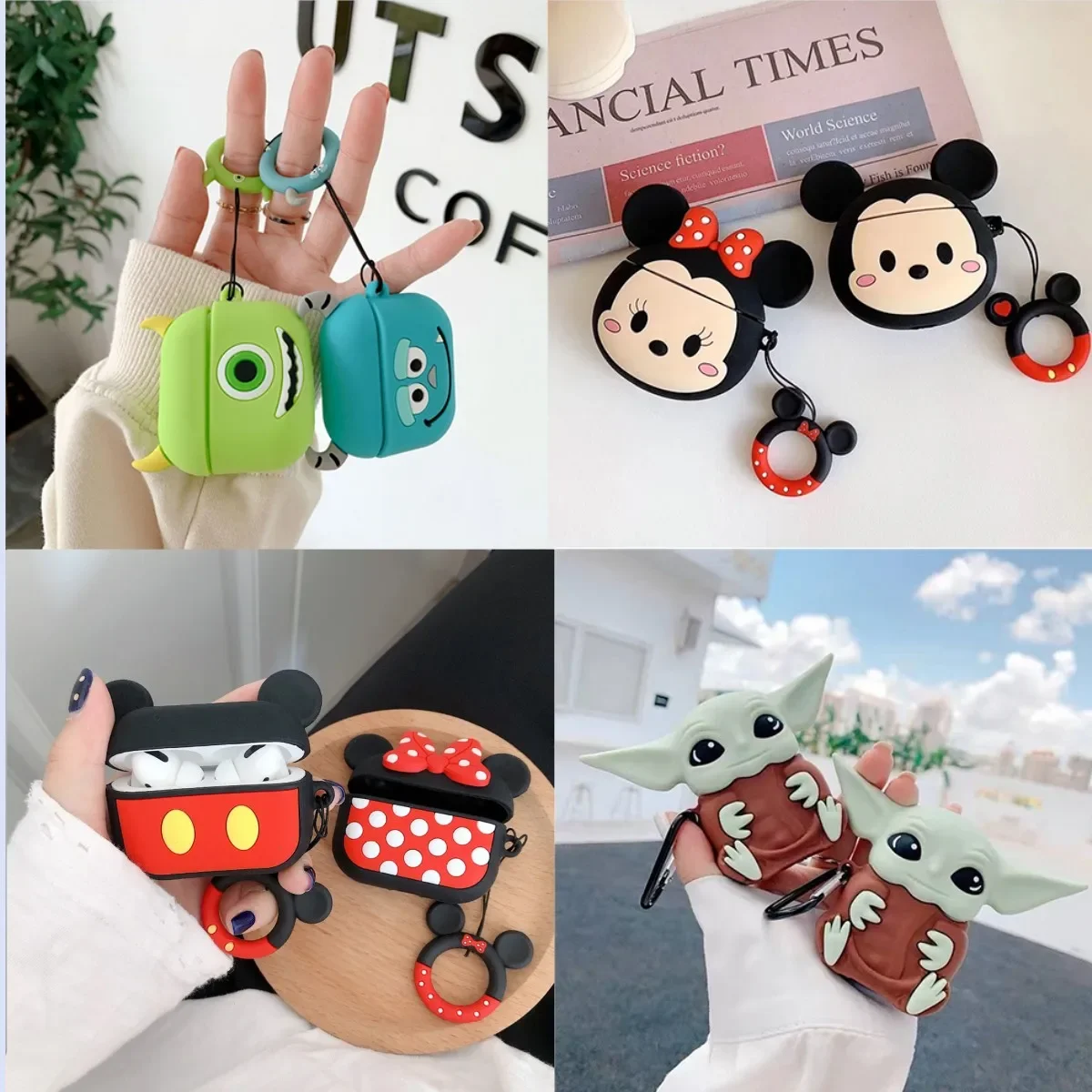 Cute Cartoon Cover for Apple AirPods 3rd Generation Case for AirPods 1 2 3 Case for AirPods Pro Wireless Earphones Cases Box