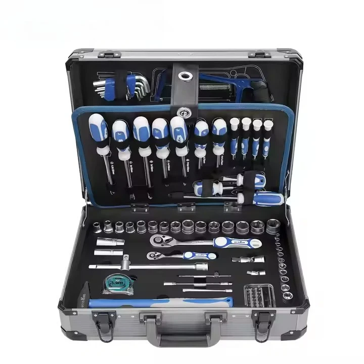 202595pcs Auto Repair Tool Set Socket Wrench Set Portable Hand Toolbox Household Tool Set Kit