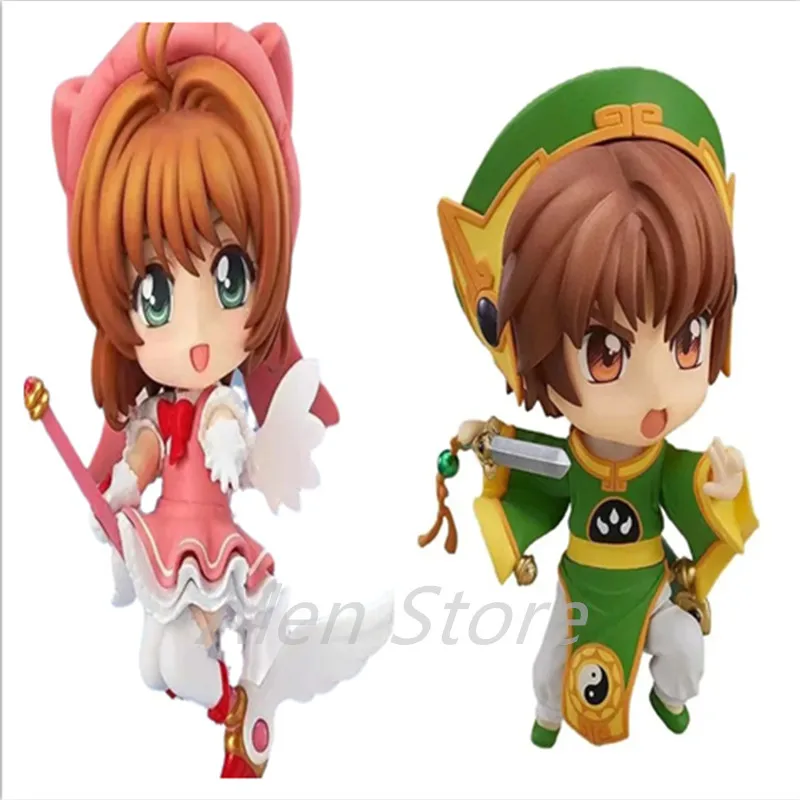 

Card Captor KINOMOTO SAKURA 400 Anime Figure PVC LI SYAORAN 763 Action Figure Cartoon Toys for Children Collector Birthday Gifts