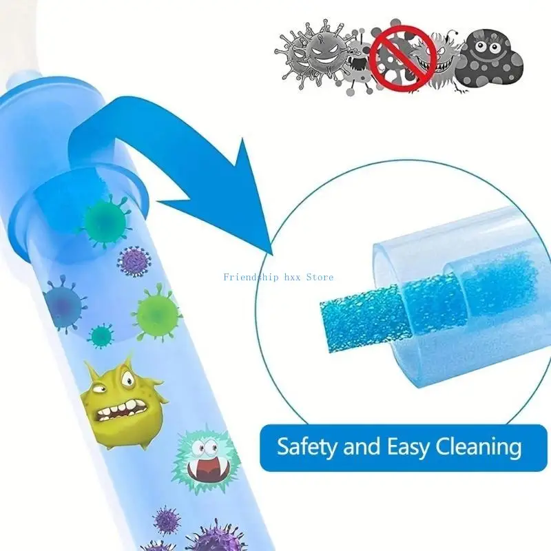 

F1CB 200 шт детские назальные аспираторы пенопластовые губки гигиенические губки для чистого дыхания