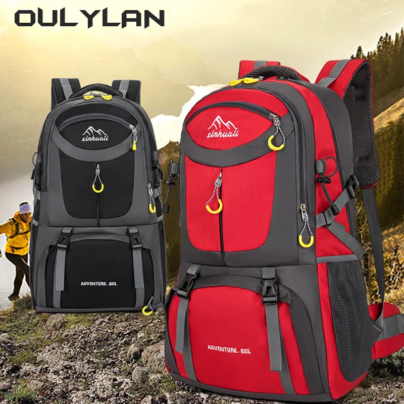 Mountaineering Bag Outdoor Men's Large Capacity Outdoor Camping Hiking Backpack Men Lightweight Luggage Bag Travel Backpacks