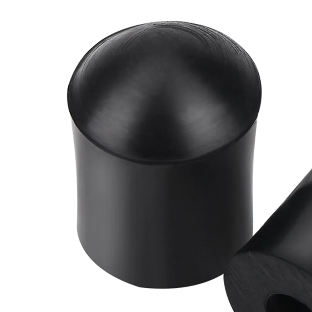 2pcs ​Rubber Double Bass Endpin Rubber Tip ​Black Secure Stopper​ ​End Cap Accessory​ ​Inner Diameter 9.5mm