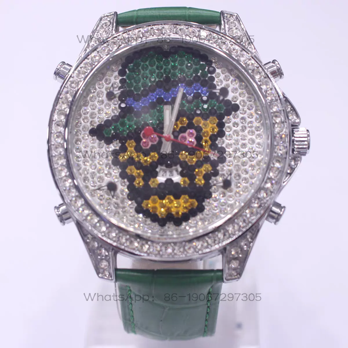 Reloj de Cuarzo Multimovimiento, Estilo Hiphop No Convencional, para Chicas y Chicos