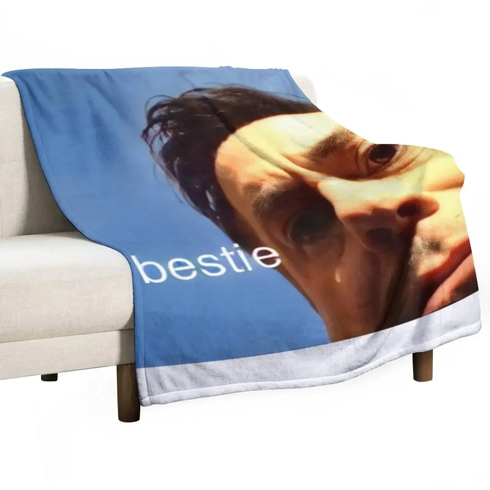 Robert John Downey Jr. Throw Blanket Thermals For Travel Personalized Gift bed plaid Beach Blankets