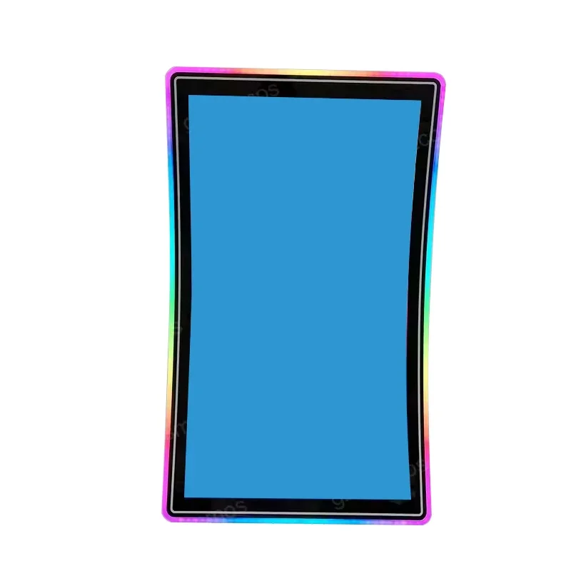 

2025 C-curved Touch Screen Monitor with LED 23/ 43/ Inch Tape Light for Game Machines Accessory