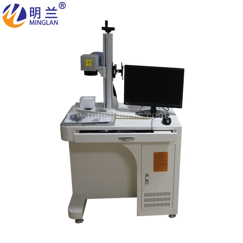 

20W 30W 50W 60W Fiber Laser Marking Machine Support Win10 64bit Computer
