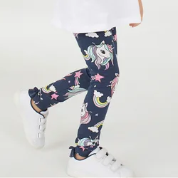 Baby Girls Leggings 100% Cotton Girl's Trousers Little Girls Pants Skinny Cartoon Kids Children Leggings Trousers