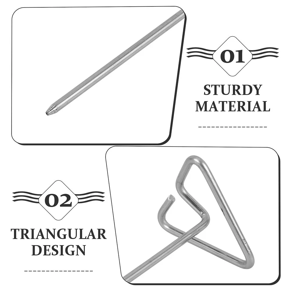 

20Pcs Stainless Steel Bbq Skewers Durable Reusable Metal Skewers for Grilling Vegetables Barbecue Skewer Roasting Skewer