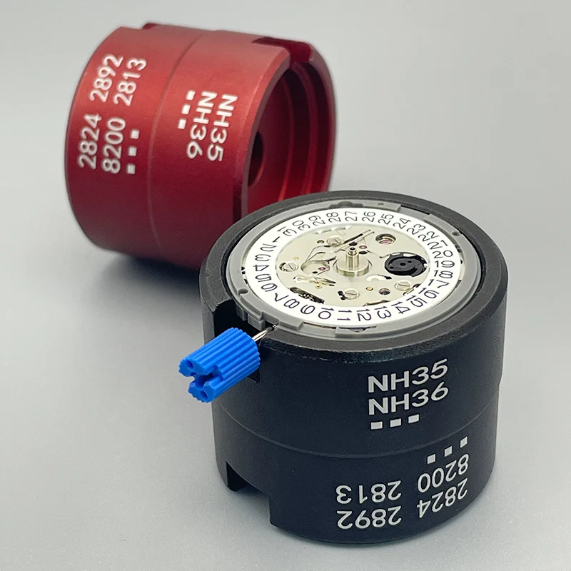 NH35 NH36 Uhrwerkhalterung passend für NH38 NH70 7S26 4R35 2813 2824 2836 8215 Uhrwerke – Mod-Basis-Reparaturwerkzeuge – Detail 4