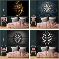 DARTS Dart Board Arrow Target Anime Tapestry Hippie Flower Wall Carpets Dorm Decor Cheap Hippie Wall Hanging