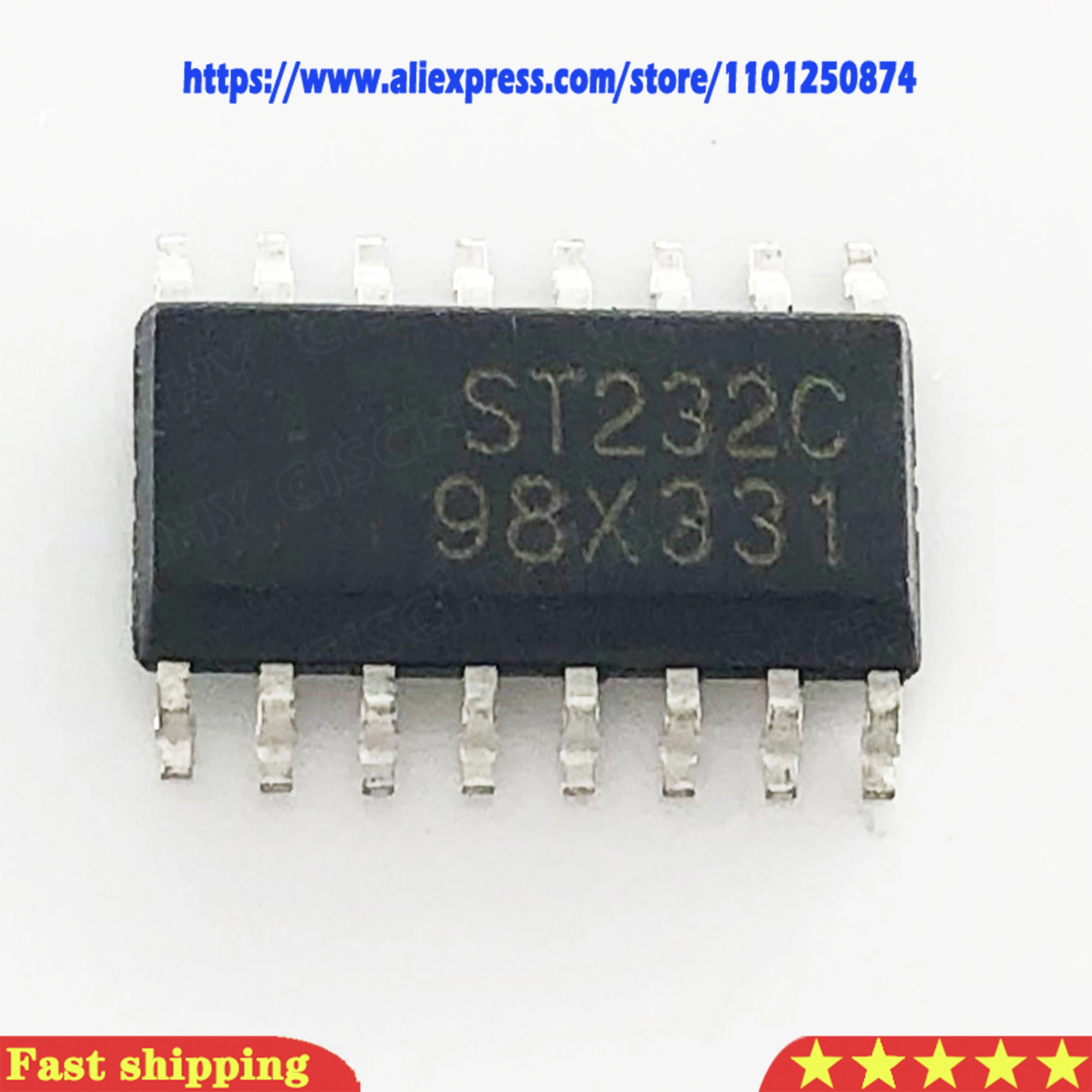 10pcs/lot ST232C ST232B ST232 ST232CDR SOP16 ST232CDR ST232BDR SOP-16 In Stock